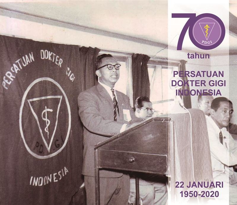 Buku 70 Tahun PDGI Provinsi Jawa Barat | Jejak Pengabdian dan Perjalanan Profesi